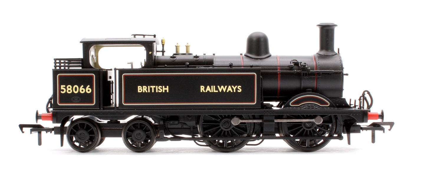 Pre-Owned MR 1532 (1P) Tank 58066 BR Lined Black (British Railways) Steam Locomotive