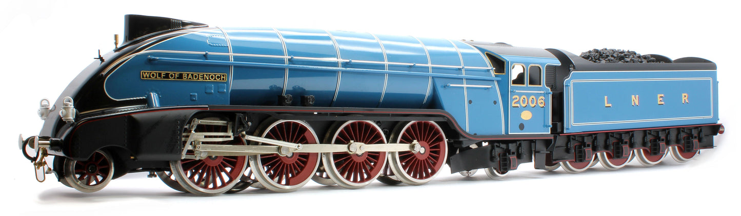 E/36-B2-WB P2 Class Streamlined "Wolf Badenoch" 2-8-2 LNER Garter Blue No. 2006 Steam Locomotive