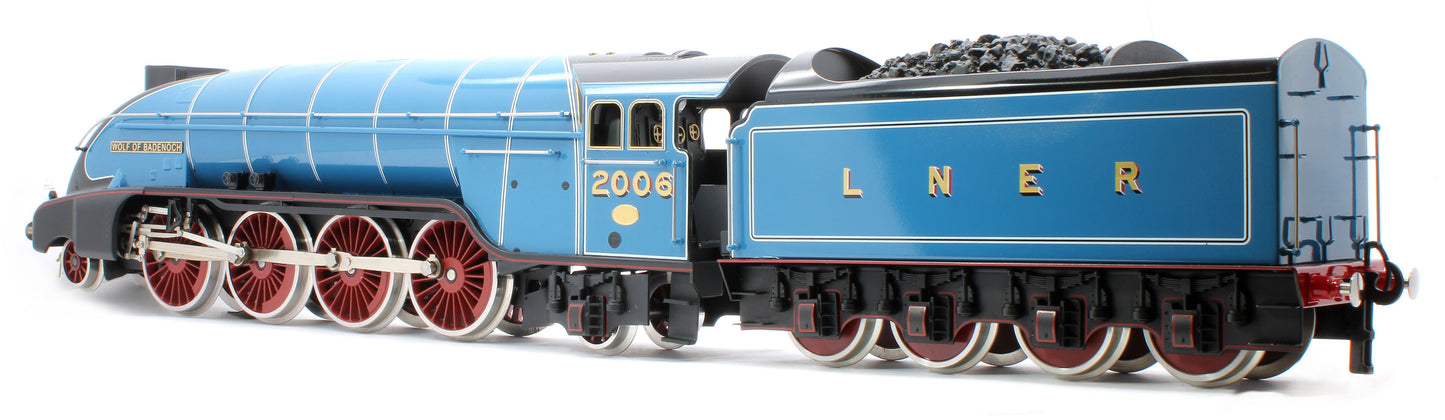 E/36-B2-WB P2 Class Streamlined "Wolf Badenoch" 2-8-2 LNER Garter Blue No. 2006 Steam Locomotive