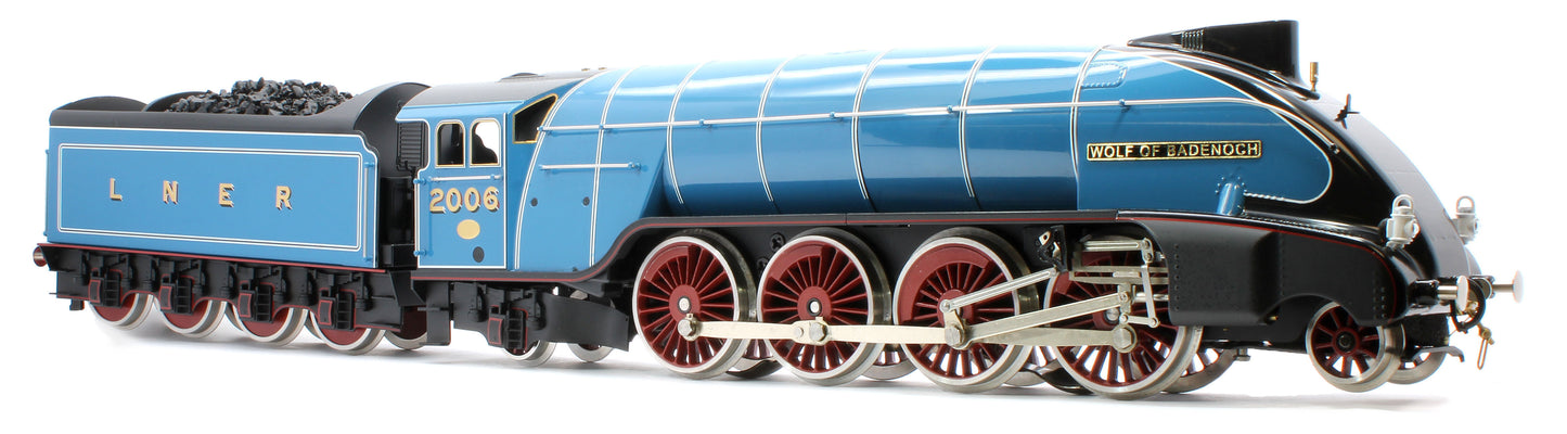 E/36-B2-WB P2 Class Streamlined "Wolf Badenoch" 2-8-2 LNER Garter Blue No. 2006 Steam Locomotive