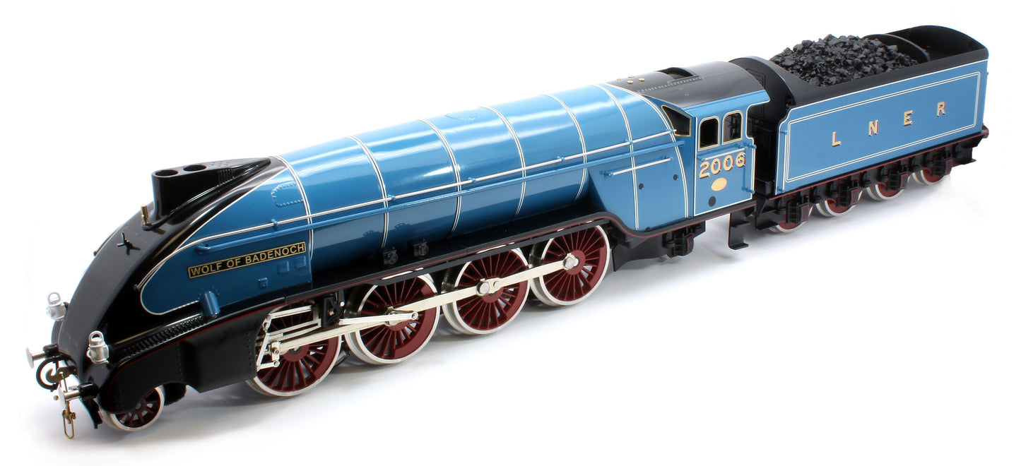 E/36-B2-WB P2 Class Streamlined "Wolf Badenoch" 2-8-2 LNER Garter Blue No. 2006 Steam Locomotive