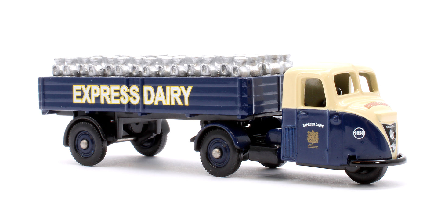 Scammell Scarab Dropside & Churns Express Dairy