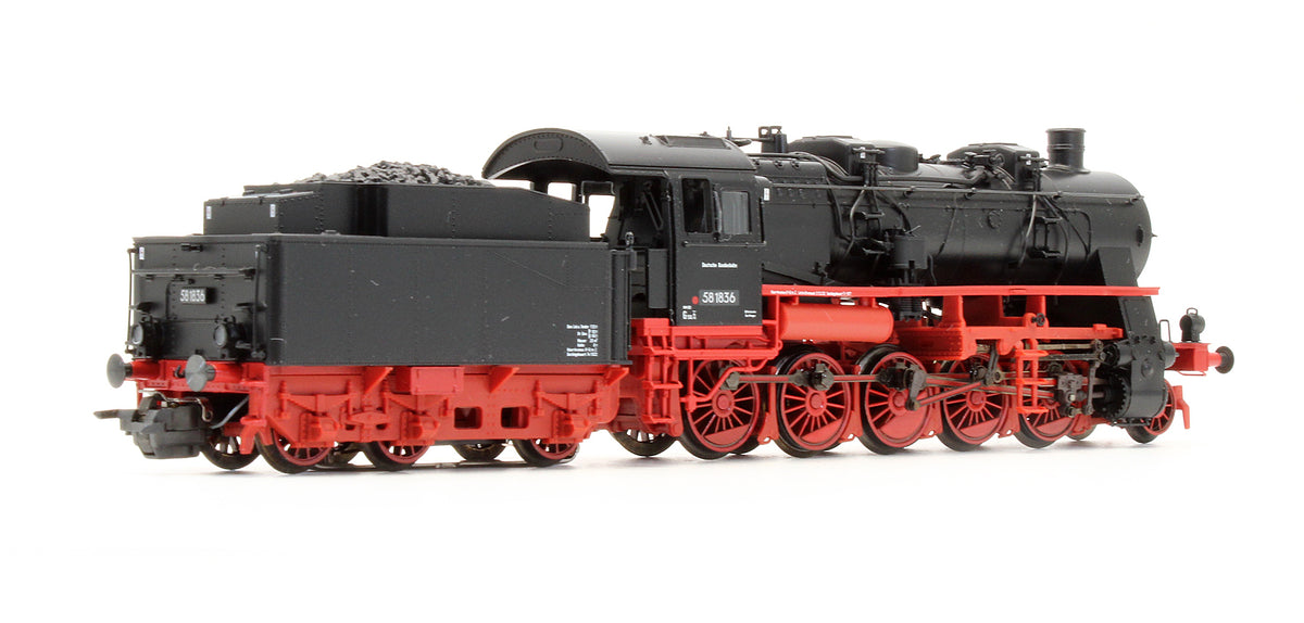 First 37589 Marklin 37589 Pre-Owned DB BR 58 1836 Steam Locomotive - 3 – Rails