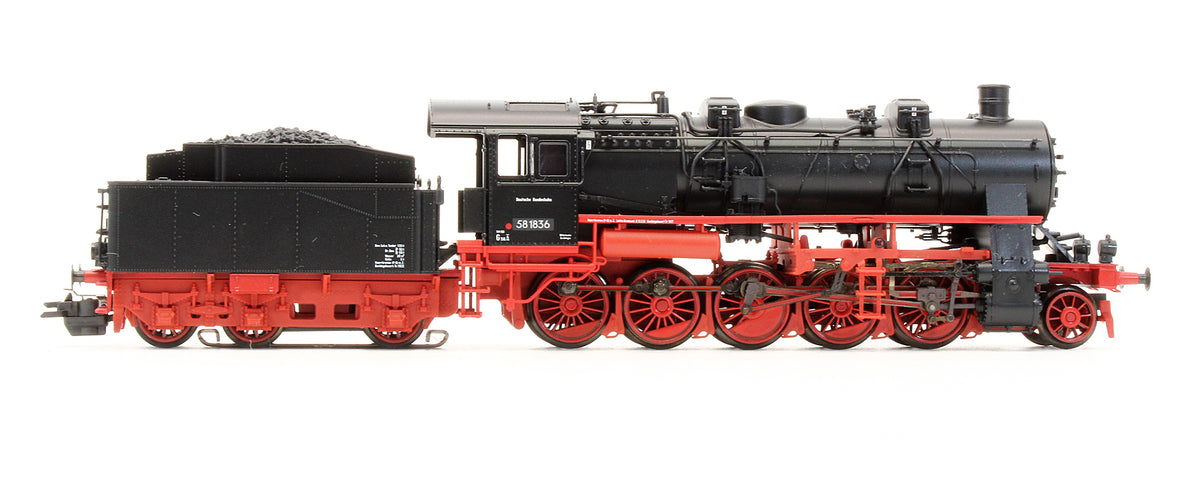 First 37589 Marklin 37589 Pre-Owned DB BR 58 1836 Steam Locomotive - 3 – Rails