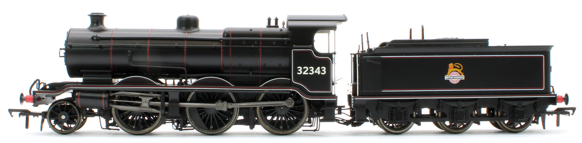 S4102-09 LB&SCR K Class 2-6-0 BR Black Early Emblem No.32343 Steam Locomotive