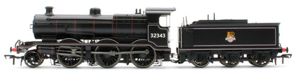 S4102-09 LB&SCR K Class 2-6-0 BR Black Early Emblem No.32343 Steam Locomotive