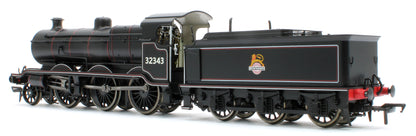 S4102-09 LB&SCR K Class 2-6-0 BR Black Early Emblem No.32343 Steam Locomotive