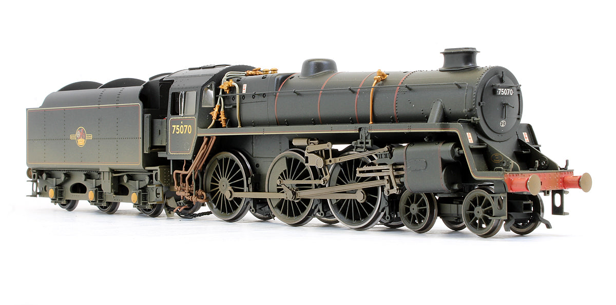 Pre-Owned BR Black 4-6-0 Class 75000 '75070' Steam Locomotive (Weathered) - DCC Fitted