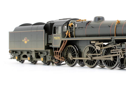 Pre-Owned BR Black 4-6-0 Class 75000 '75070' Steam Locomotive (Weathered) - DCC Fitted