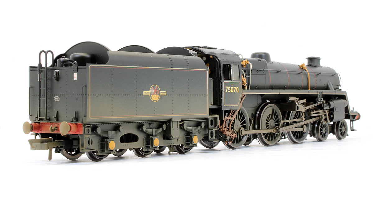 Pre-Owned BR Black 4-6-0 Class 75000 '75070' Steam Locomotive (Weathered) - DCC Fitted