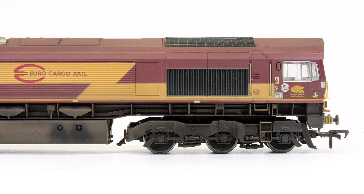 Pre-Owned Class 66062 EWS Diesel Locomotive - (Renumbered & Weathered