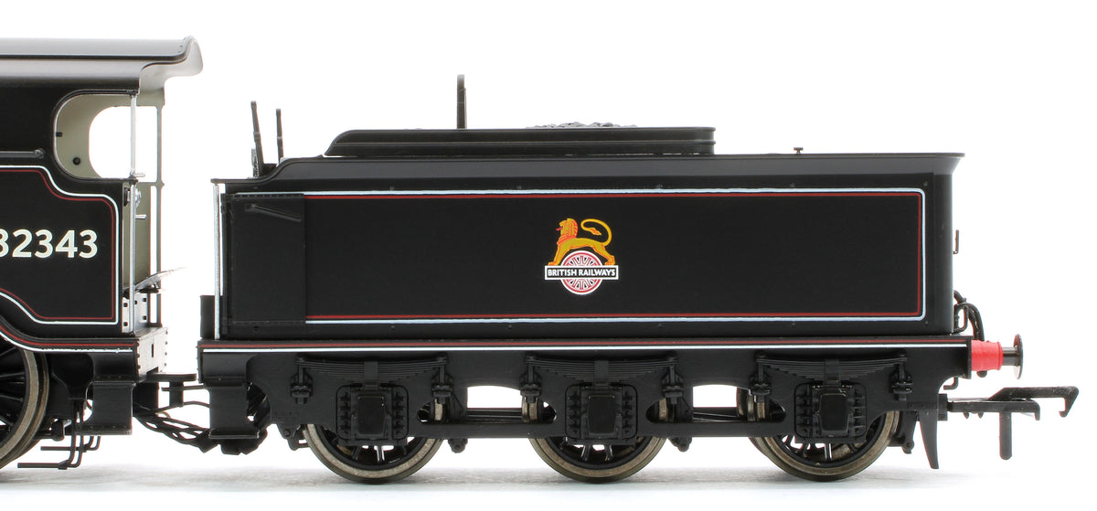 S4102-09 LB&SCR K Class 2-6-0 BR Black Early Emblem No.32343 Steam Locomotive