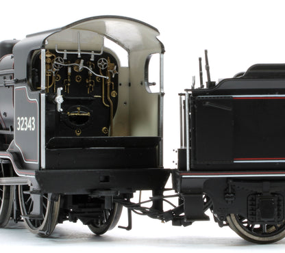S4102-09 LB&SCR K Class 2-6-0 BR Black Early Emblem No.32343 Steam Locomotive