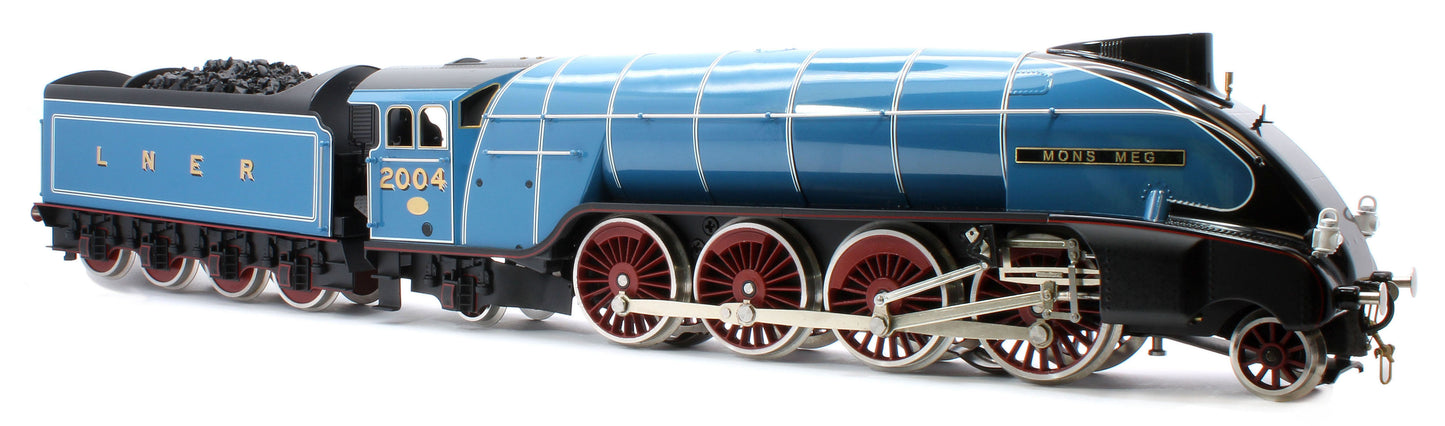 E/36-B2-MM P2 Class Streamlined "Mons Meg" 2-8-2 LNER Garter Blue No. 2004 Steam Locomotive
