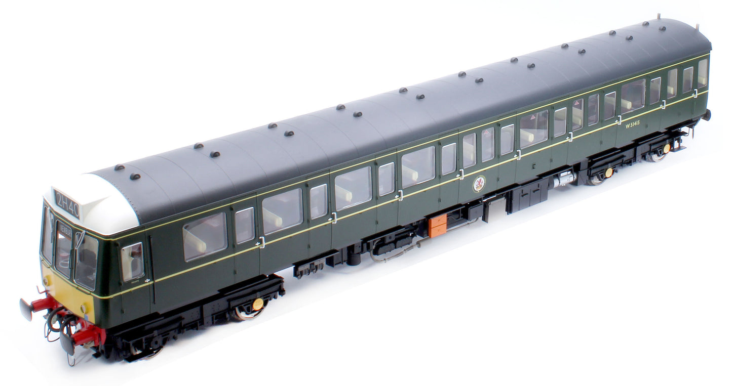 Class 117 BR Green (Small Yellow Panel) 3 Car DMU
