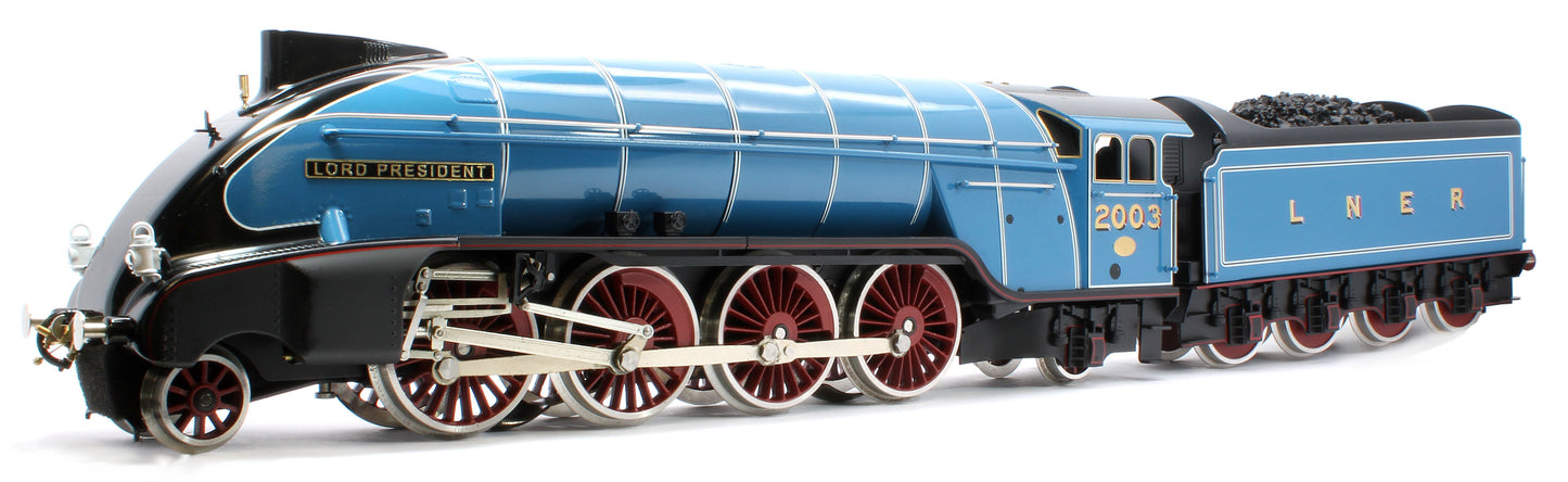 E/36-B2-LP P2 Class Streamlined "Lord President" 2-8-2 LNER Garter Blue No. 2003 Steam Locomotive