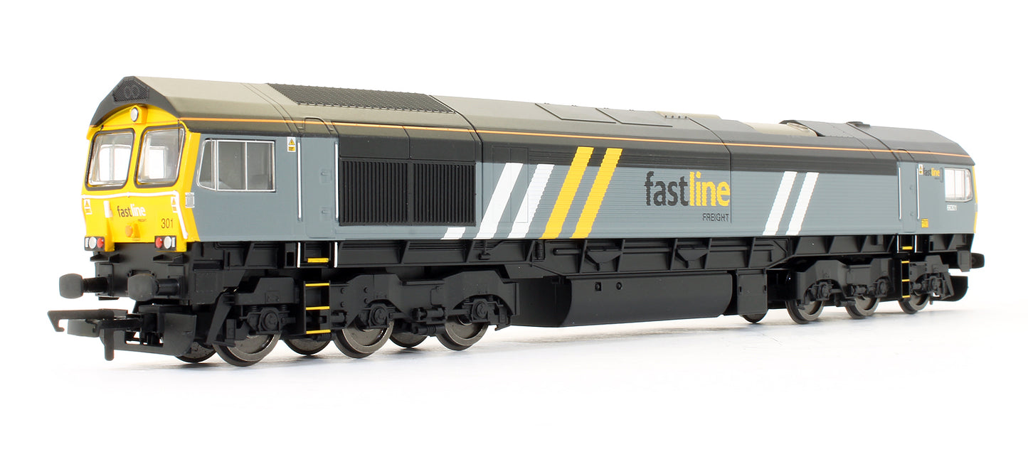 Pre-Owned R30167 Fastline Class 66301 Diesel Locomotive