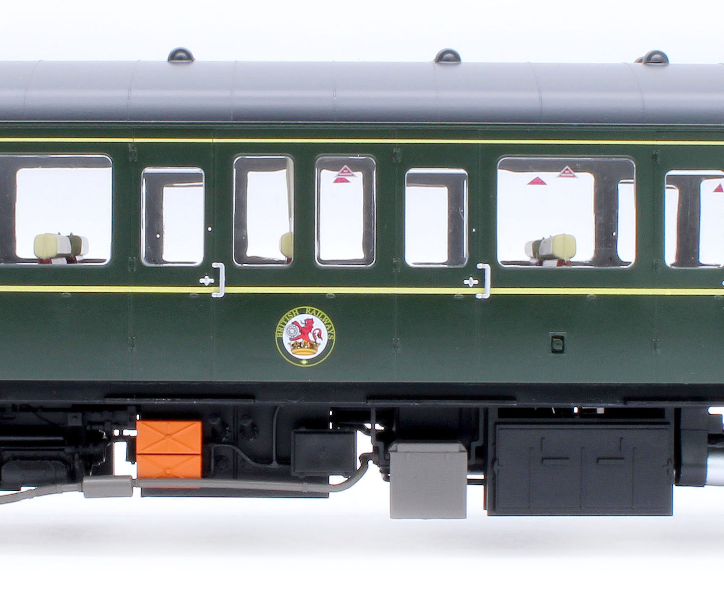 Class 117 BR Green (Small Yellow Panel) 3 Car DMU