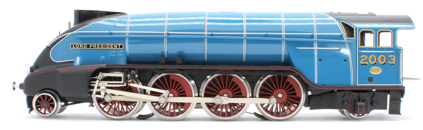 E/36-B2-LP P2 Class Streamlined "Lord President" 2-8-2 LNER Garter Blue No. 2003 Steam Locomotive