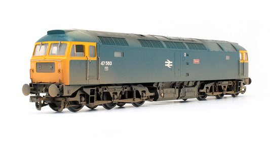 Pre-Owned Class 47560 Diesel 'Tamar' BR Blue (Weathered) - Exclusive Edition