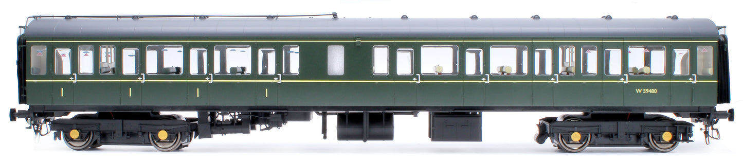 Class 117 BR Green (Small Yellow Panel) 3 Car DMU