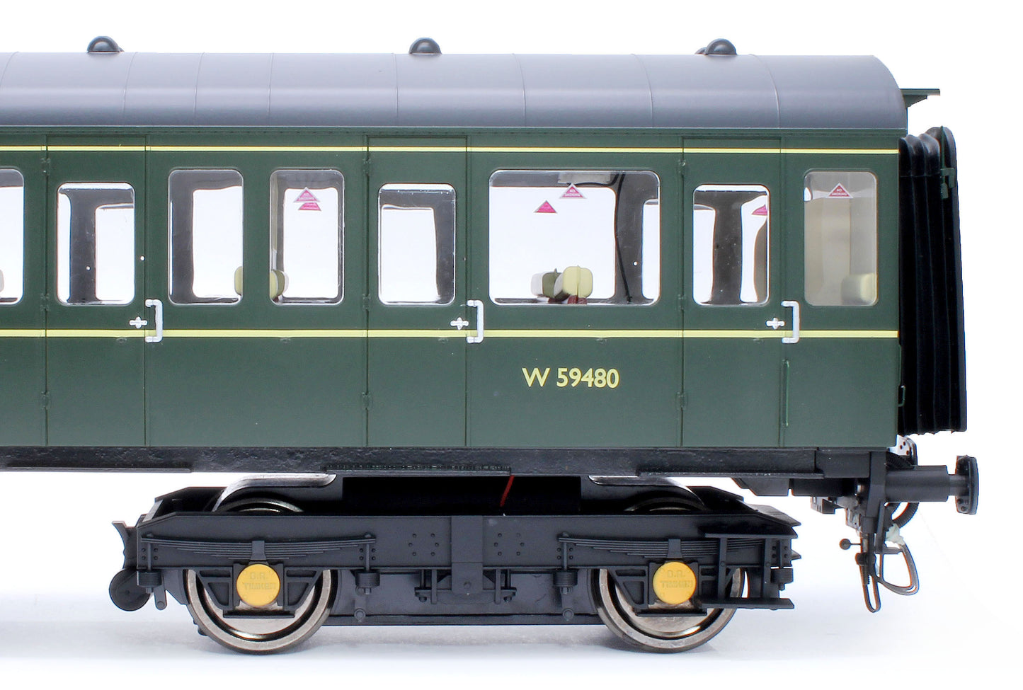 Class 117 BR Green (Small Yellow Panel) 3 Car DMU