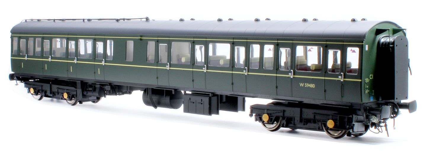 Class 117 BR Green (Small Yellow Panel) 3 Car DMU