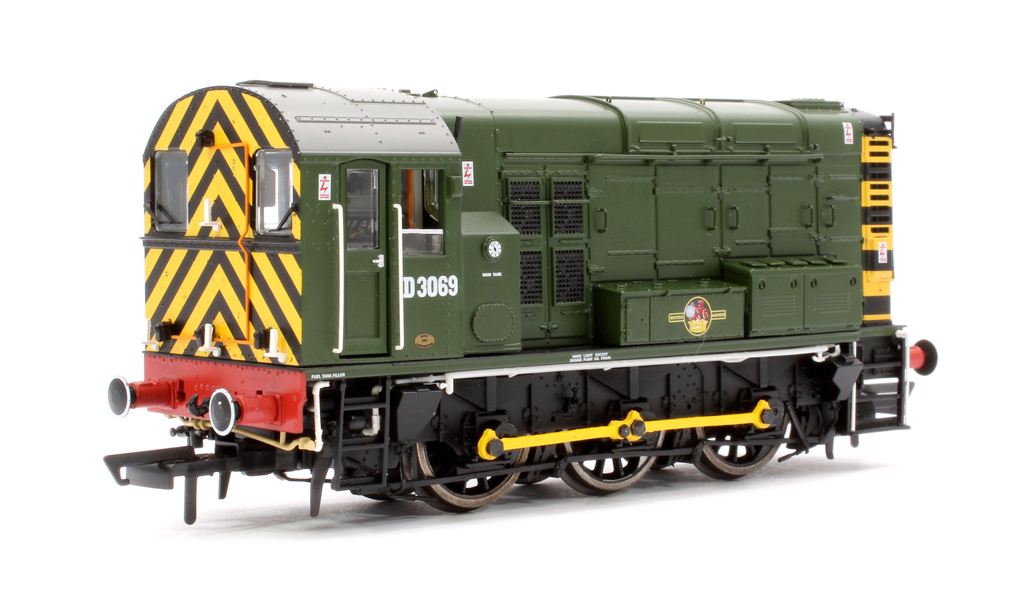 Pre-Owned Class 08 0-6-0 D3069 BR Diesel Shunter - DCC Sound Fitted