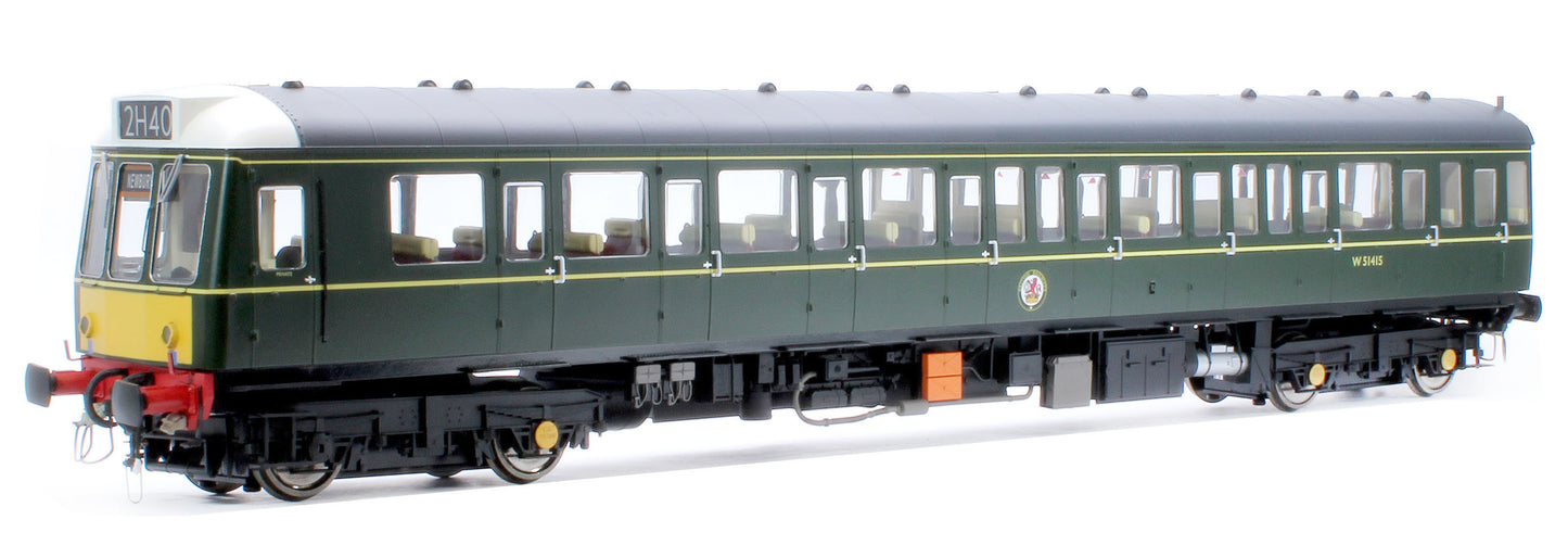Class 117 BR Green (Small Yellow Panel) 3 Car DMU
