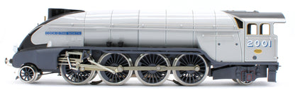 E/36-B3-CN P2 Class Streamlined "Cock O The North" 2-8-2 LNER Two Tone Grey No. 2001 Steam Locomotive