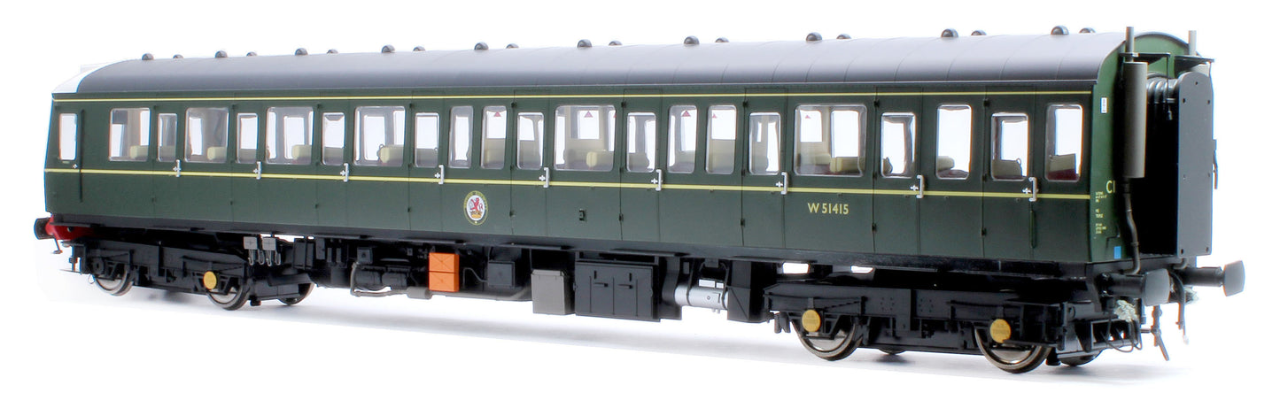 Class 117 BR Green (Small Yellow Panel) 3 Car DMU