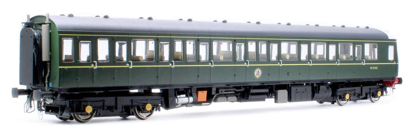 Class 117 BR Green (Small Yellow Panel) 3 Car DMU