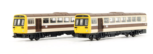 Pre-Owned Class 142 Pacer Mock Great Western Chocolate & Cream 2 Car DMU No.142022 - DCC Fitted