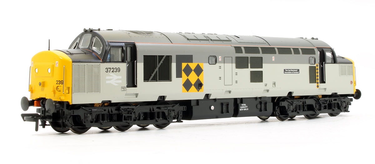 Pre-Owned Class 37239 Coal Sector 'The Coal Merchants Association Of Scotland' Diesel Locomotive - DCC Fitted