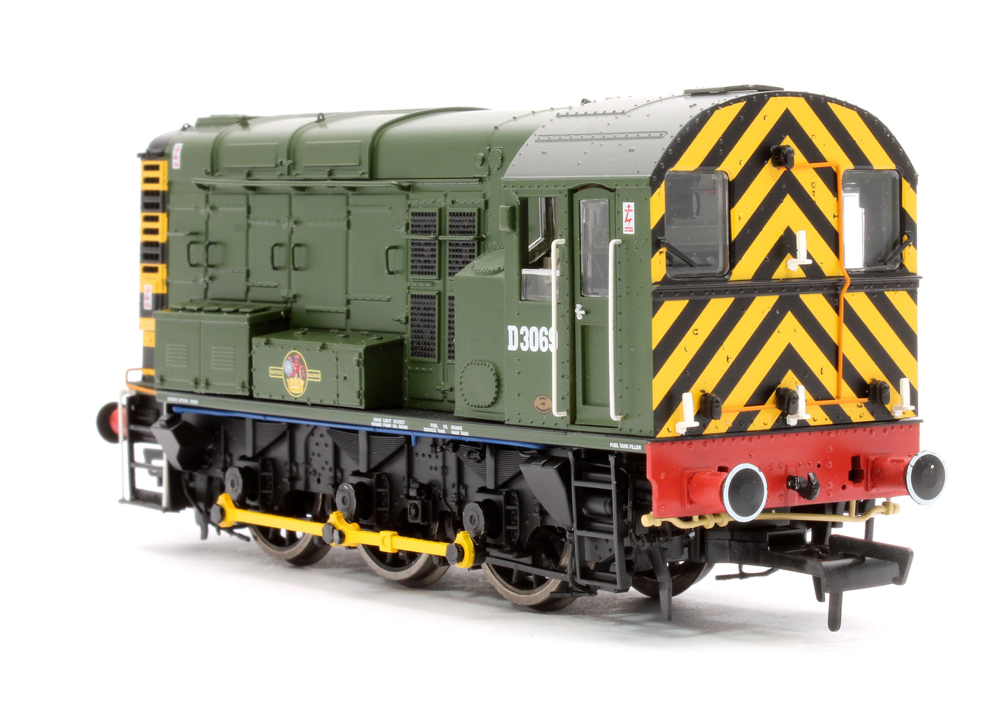 Class 08 0-6-0 D3069 BR Diesel Shunter - DCC Sound Fitted