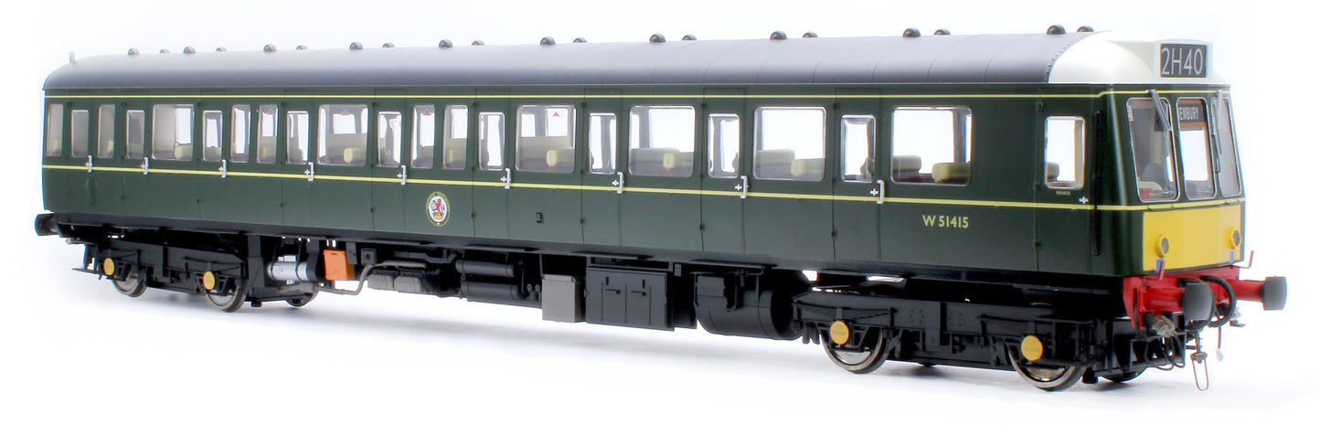 Class 117 BR Green (Small Yellow Panel) 3 Car DMU