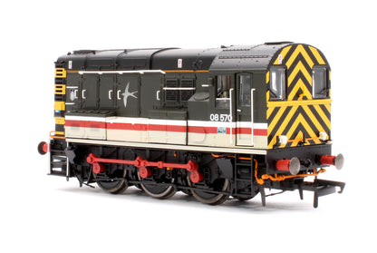 Class 08 BR Intercity Swallow 0-6-0 No. 08570 Diesel Locomotive