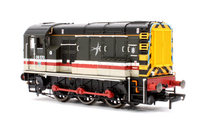 Class 08 BR Intercity Swallow 0-6-0 No. 08570 Diesel Locomotive