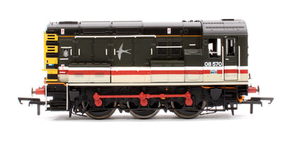 Class 08 BR Intercity Swallow 0-6-0 No. 08570 Diesel Locomotive