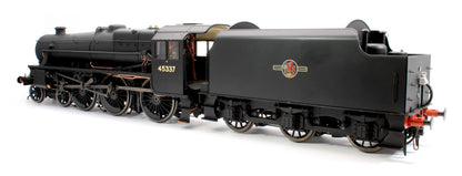 Stanier Class 5 4-6-0 "Black 5" Plain BR Black '45337' Welded Tender Steam Locomotive