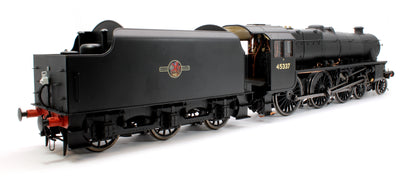 Stanier Class 5 4-6-0 "Black 5" Plain BR Black '45337' Welded Tender Steam Locomotive