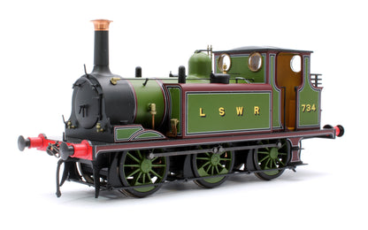 Terrier A1 734 LSWR Green - Steam Tank Locomotive