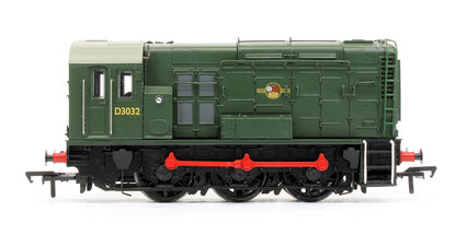 Pre-Owned 32-113 Class 08 D3032 BR Green Hinged Door Type Diesel Shunter Locomotive