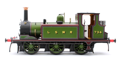 Terrier A1 734 LSWR Green - Steam Tank Locomotive - DCC Sound