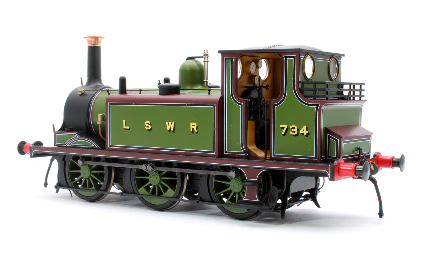 Terrier A1 734 LSWR Green - Steam Tank Locomotive