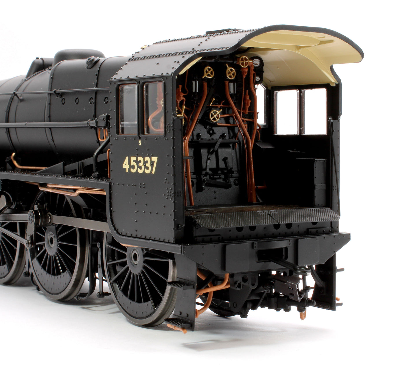 Stanier Class 5 4-6-0 "Black 5" Plain BR Black '45337' Welded Tender Steam Locomotive