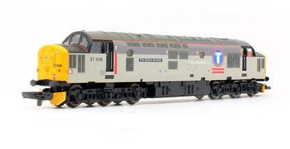 Pre-Owned L205219 Transrail Class 37406 'The Saltire Society' Diesel Locomotive - Limited Edition