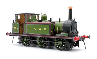 Terrier A1 734 LSWR Green - Steam Tank Locomotive - DCC Fitted