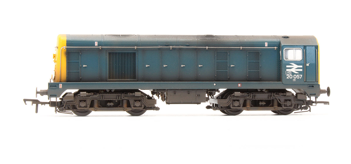 Pre-Owned Class 20/0 Disc Headcode 20057 BR Blue Diesel Locomotive - Custom Weathered