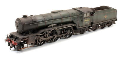 Pre-Owned 'Durham Light Infantry' BR Lined Green (Late Crest) Class V2 2-6-2 Steam Locomotive No.60964 - Custom Weathered